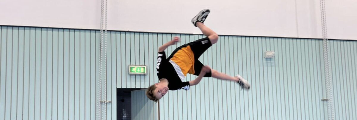 Freerunning bij UDI Westland.